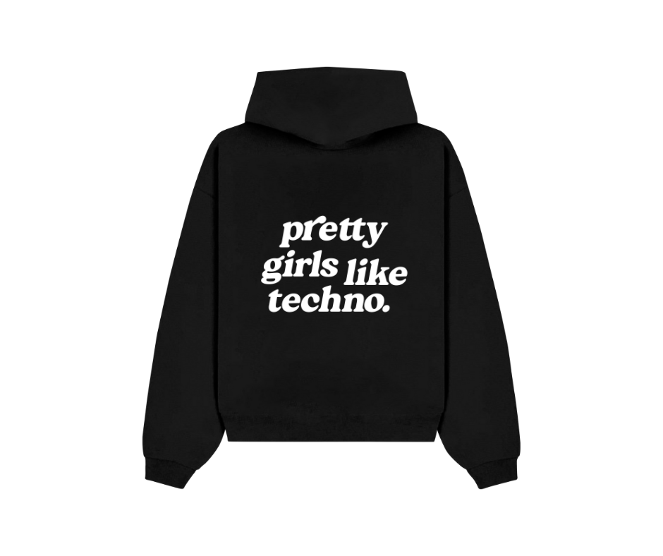 Pretty Girls Oversized Hoodie  - Organic Boxcut Hoodie ST/ST